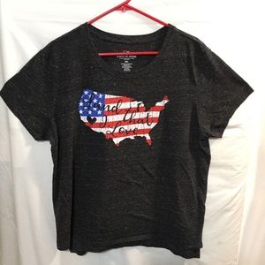 State of Mind Black Graphic T-Shirt